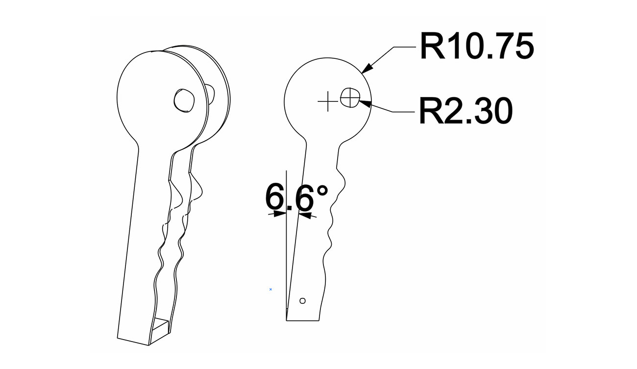 Mod. Llave