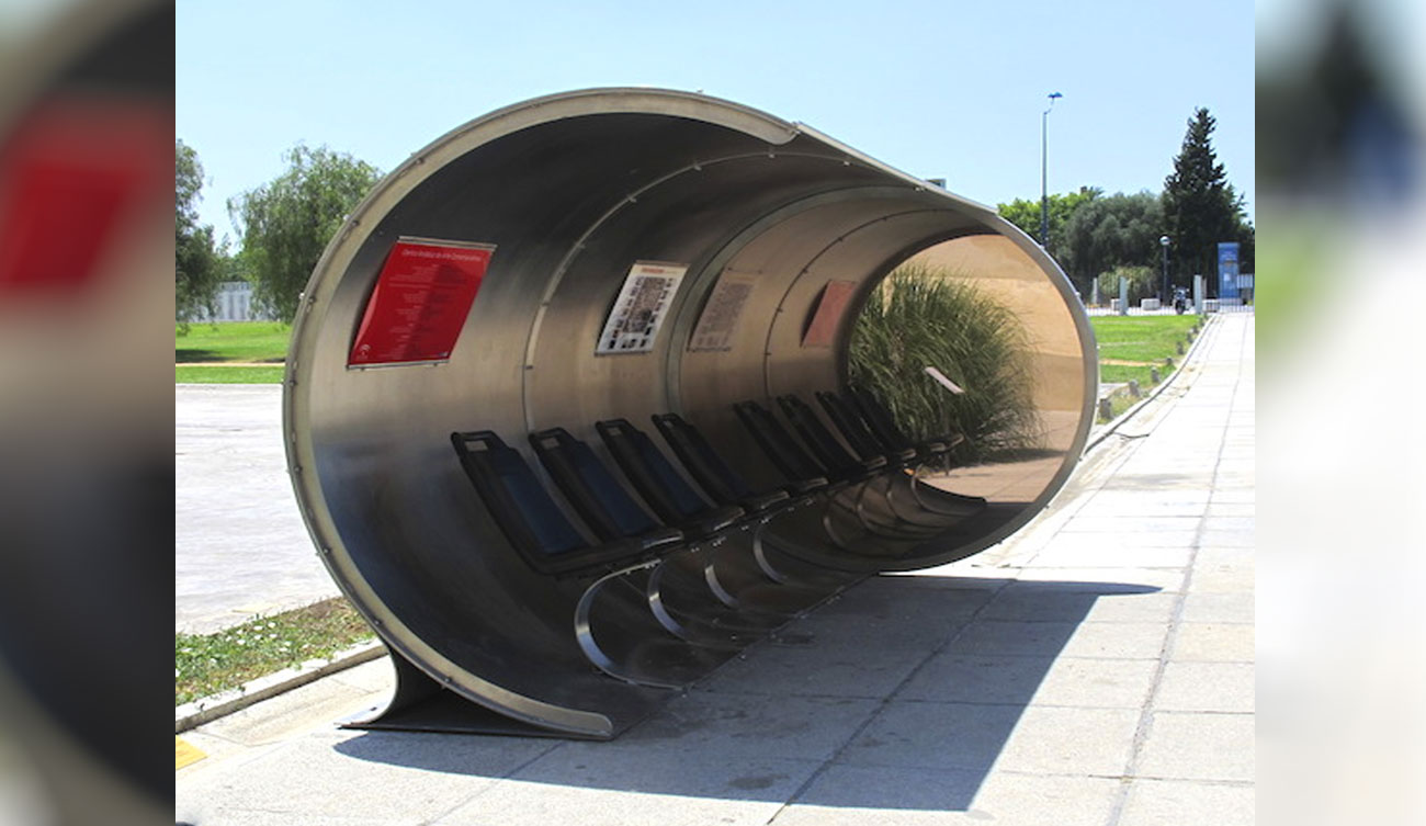 Estación cilíndrica